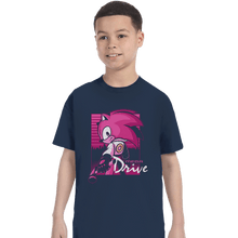 Load image into Gallery viewer, Secret_Shirts T-Shirts, Youth / XS / Navy Blue Driver
