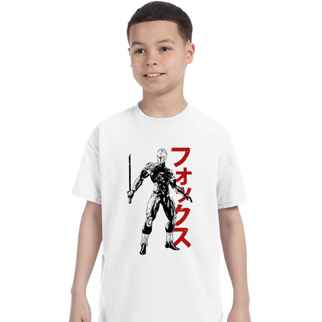 Shirts T-Shirts, Youth / XS / White The Gray Fox