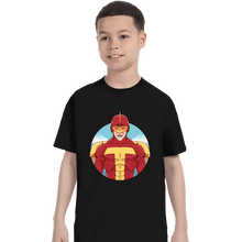 Load image into Gallery viewer, Shirts T-Shirts, Youth / XS / Black Turbo Man

