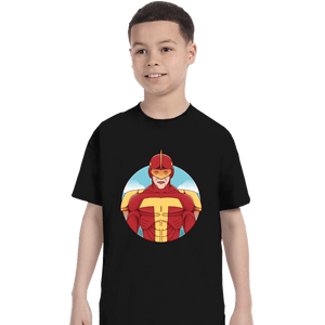 Shirts T-Shirts, Youth / XS / Black Turbo Man