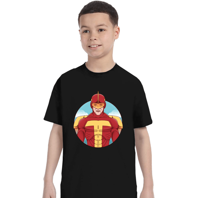 Shirts T-Shirts, Youth / XS / Black Turbo Man