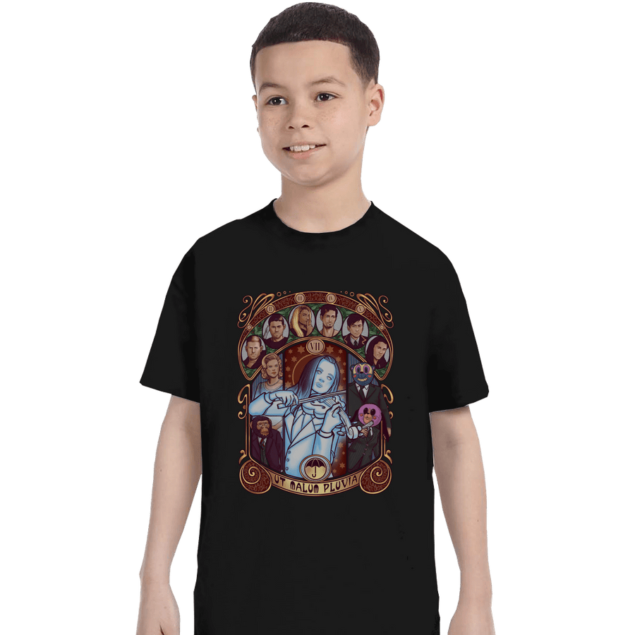 Shirts T-Shirts, Youth / XL / Black Umbrella Nouveau