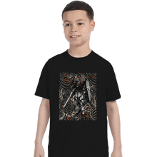 Load image into Gallery viewer, Shirts T-Shirts, Youth / XL / Black The VGundam Double Fin Funnel
