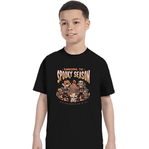 Daily_Deal_Shirts T-Shirts, Youth / XS / Black Summoning The Spooky Season