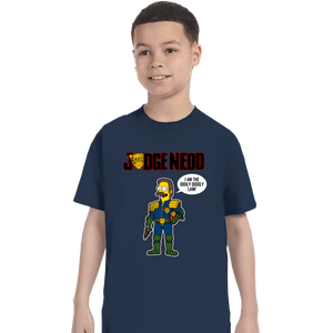 Secret_Shirts T-Shirts, Youth / XS / Navy Judge Nedd