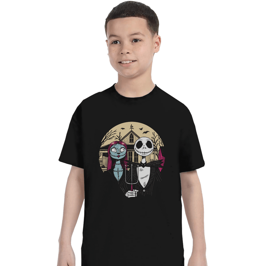 Shirts T-Shirts, Youth / XL / Black Nightmare Gothic
