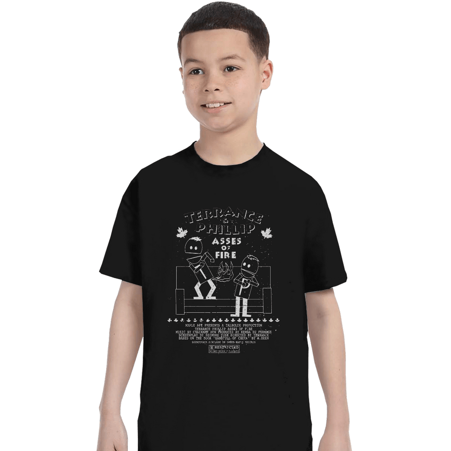 Shirts T-Shirts, Youth / XL / Black Terrance & Phillip