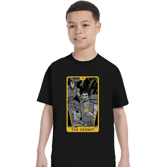 Secret_Shirts T-Shirts, Youth / XS / Black The Iron Hermit