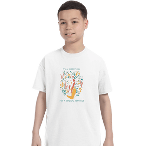 Shirts T-Shirts, Youth / XL / White Perfect Day