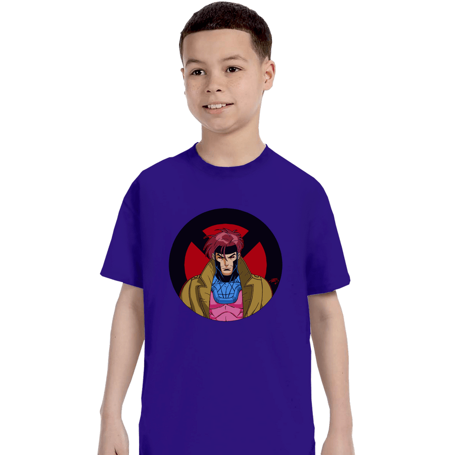 Shirts T-Shirts, Youth / XL / Violet Ragin Cajun