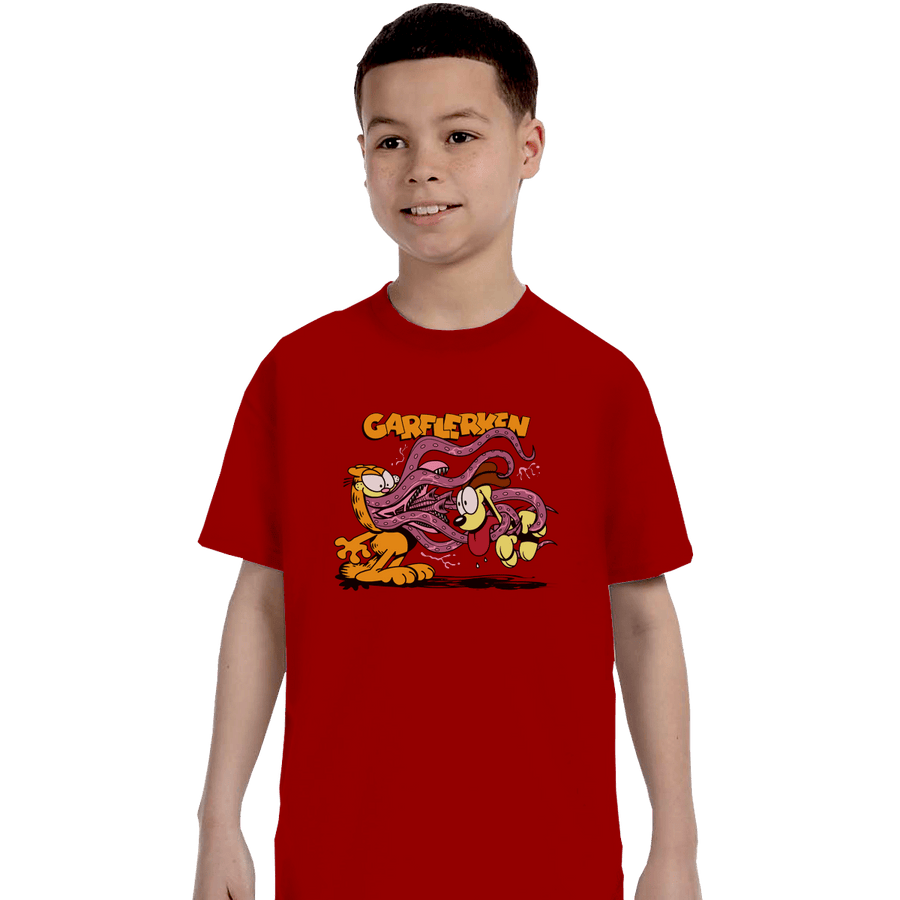 Shirts T-Shirts, Youth / XL / Red Garflerken