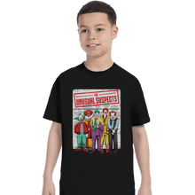 Load image into Gallery viewer, Shirts T-Shirts, Youth / XL / Black The Unusual Suspects
