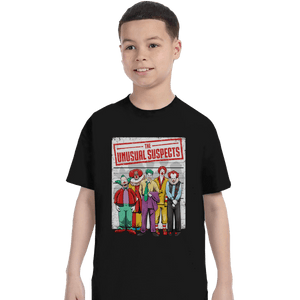 Shirts T-Shirts, Youth / XL / Black The Unusual Suspects