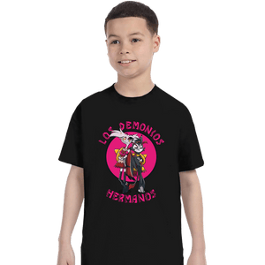 Daily_Deal_Shirts T-Shirts, Youth / XS / Black Los Demonios Hermanos
