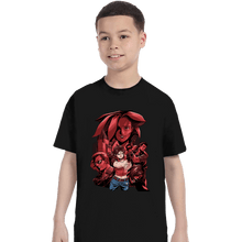 Load image into Gallery viewer, Secret_Shirts T-Shirts, Youth / XS / Black Escape The Horror
