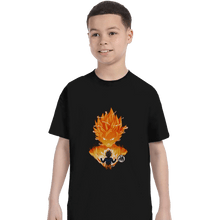 Load image into Gallery viewer, Shirts T-Shirts, Youth / XL / Black The Angry Super Saiyan
