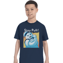 Load image into Gallery viewer, Shirts T-Shirts, Youth / XL / Navy Stay Puft!
