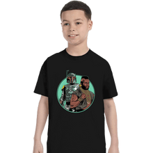 Load image into Gallery viewer, Daily_Deal_Shirts T-Shirts, Youth / XS / Black Boba T.
