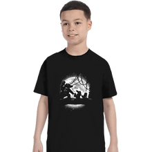 Load image into Gallery viewer, Shirts T-Shirts, Youth / XS / Black Moonlight Water Types
