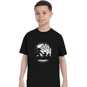 Shirts T-Shirts, Youth / XS / Black Moonlight Water Types