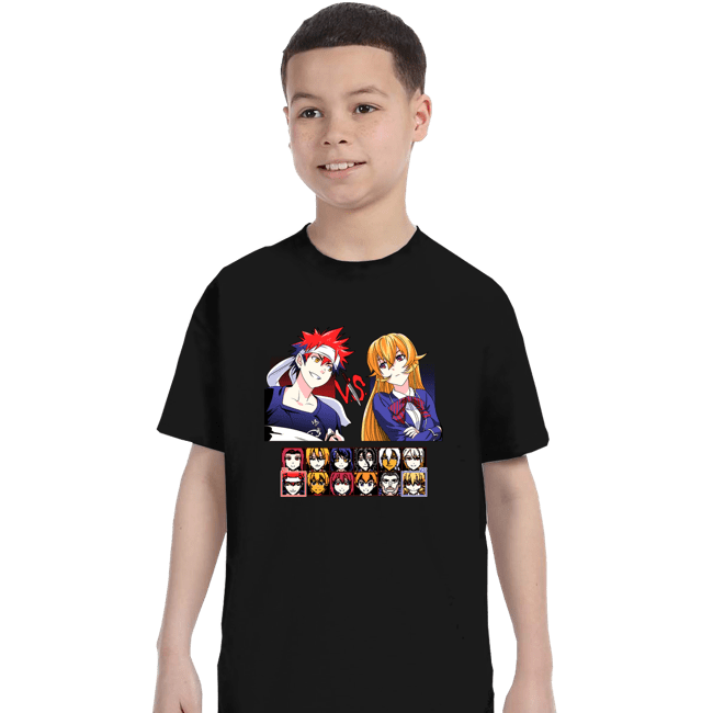 Shirts T-Shirts, Youth / XS / Black Foodwars