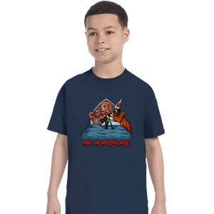 Secret_Shirts T-Shirts, Youth / XS / Navy Make My Monster