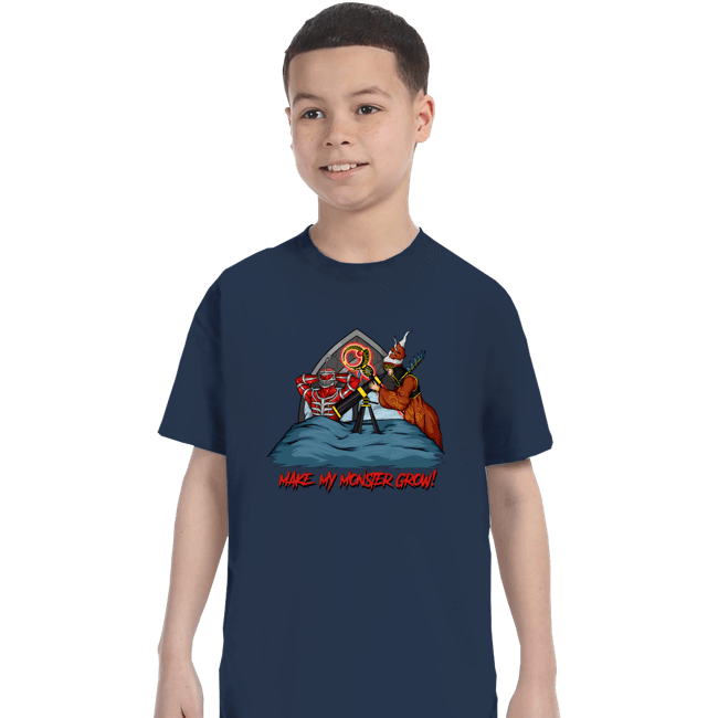 Secret_Shirts T-Shirts, Youth / XS / Navy Make My Monster