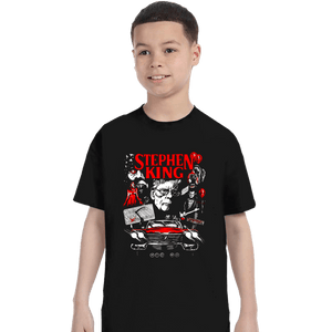Daily_Deal_Shirts T-Shirts, Youth / XS / Black King Of Horror