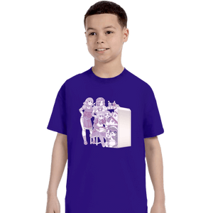 Daily_Deal_Shirts T-Shirts, Youth / XS / Violet Maid Arcade