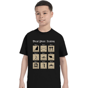Daily_Deal_Shirts T-Shirts, Youth / XS / Black Dread Pirate Academy
