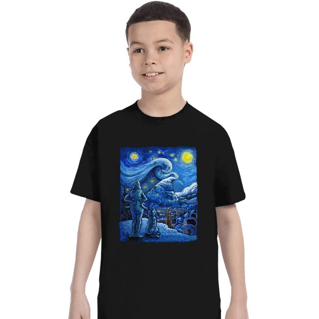 Secret_Shirts T-Shirts, Youth / XS / Black Starry Crumpit