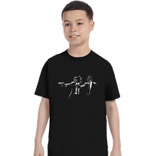 Load image into Gallery viewer, Shirts T-Shirts, Youth / XS / Black Droid Fiction
