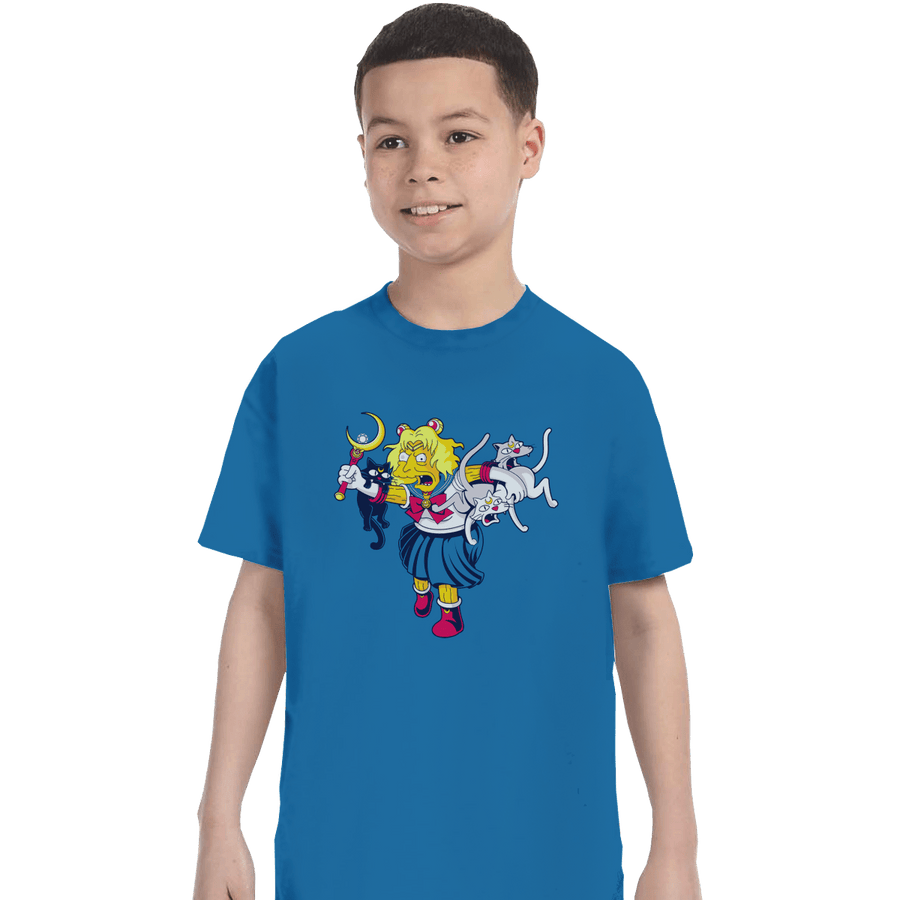 Shirts T-Shirts, Youth / XL / Sapphire Moon Cat Lady