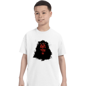 Shirts T-Shirts, Youth / XS / White Sith Splatter