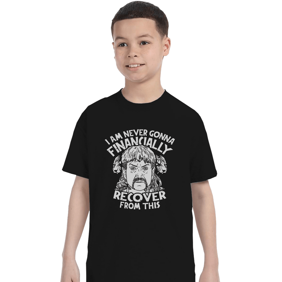 Shirts T-Shirts, Youth / XL / Black Tiger Joe