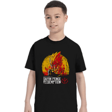 Load image into Gallery viewer, Shirts T-Shirts, Youth / XL / Black Saiyan Prince Redemption
