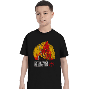 Shirts T-Shirts, Youth / XL / Black Saiyan Prince Redemption
