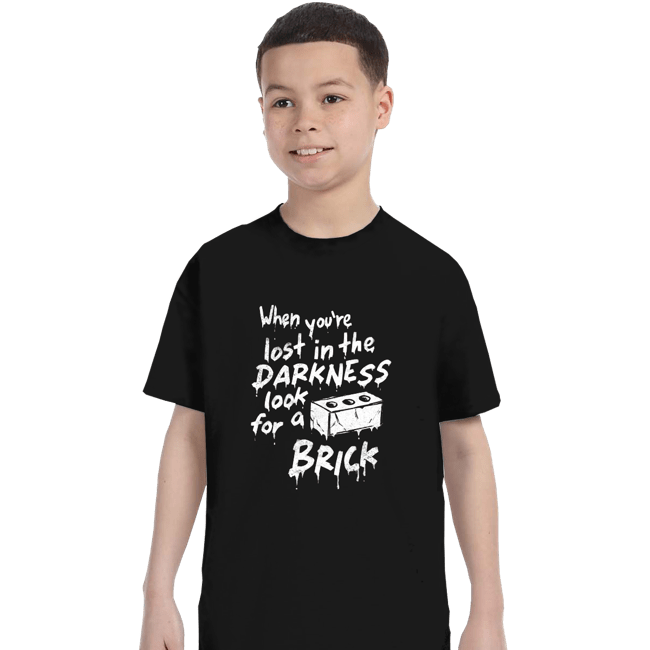 Daily_Deal_Shirts T-Shirts, Youth / XS / Black Brick.
