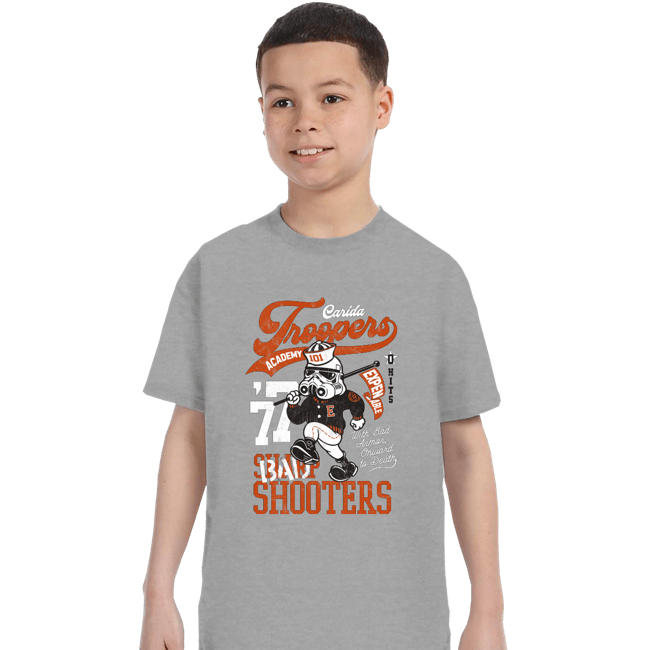 Daily_Deal_Shirts T-Shirts, Youth / XS / Sports Grey Troopers Academy