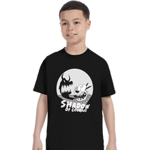 Load image into Gallery viewer, Shirts T-Shirts, Youth / XS / Black The Shadow of Courage
