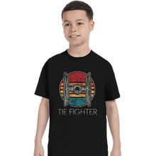 Load image into Gallery viewer, Shirts T-Shirts, Youth / XS / Black Vintage Dark Fighters
