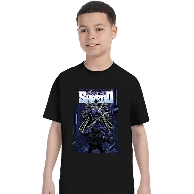 Secret_Shirts T-Shirts, Youth / XS / Black Time To Shredd
