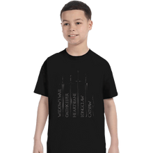 Load image into Gallery viewer, Shirts T-Shirts, Youth / XL / Black Valyrian Steel
