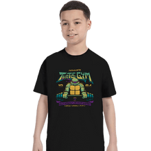 Load image into Gallery viewer, Daily_Deal_Shirts T-Shirts, Youth / XS / Black Donnie&#39;s Turtle Gym
