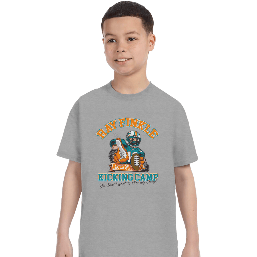 Shirts T-Shirts, Youth / XS / Sports Grey Ray Finkle Kicking Camp