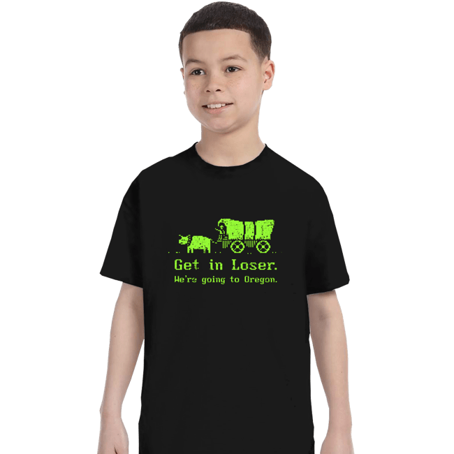 Daily_Deal_Shirts T-Shirts, Youth / XS / Black We're Going To Oregon