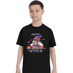 Secret_Shirts T-Shirts, Youth / XS / Black Basic Witch Season.