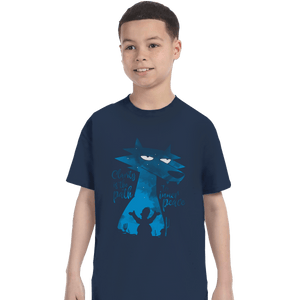 Shirts T-Shirts, Youth / XL / Navy Space Coyote