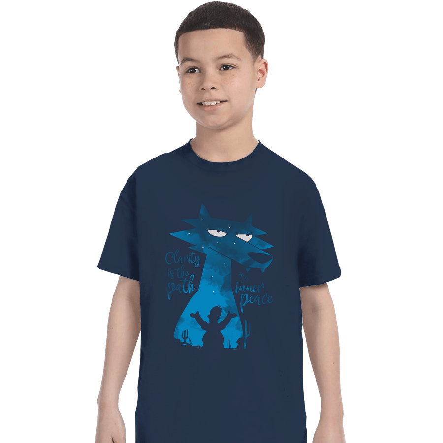 Shirts T-Shirts, Youth / XL / Navy Space Coyote