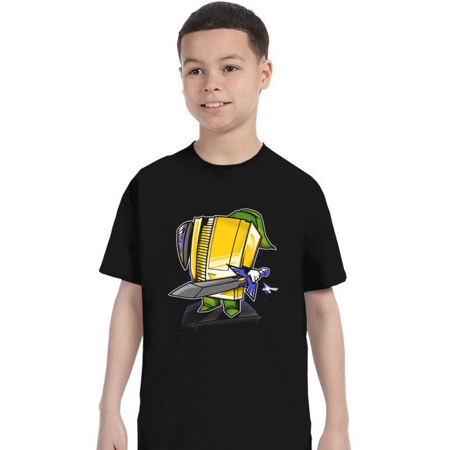 Shirts T-Shirts, Youth / XS / Black 8 Hit Hero